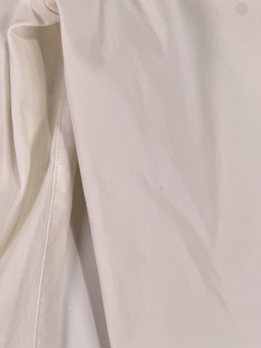 Spanx White Stretch Twill Cropped Wide Leg Pants Medium Petite - Picture 5 of 14